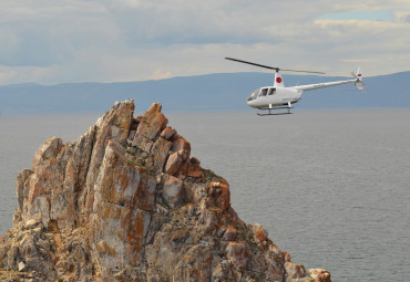 Вертолетная экскурсия над Байкалом. Иркутск.