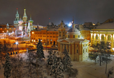 Новый год. Москва.